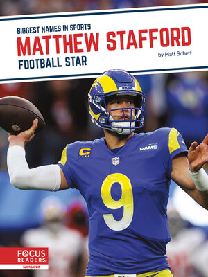 cover image of Matthew Stafford: Football Star